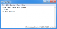 TypeText Portable screenshot